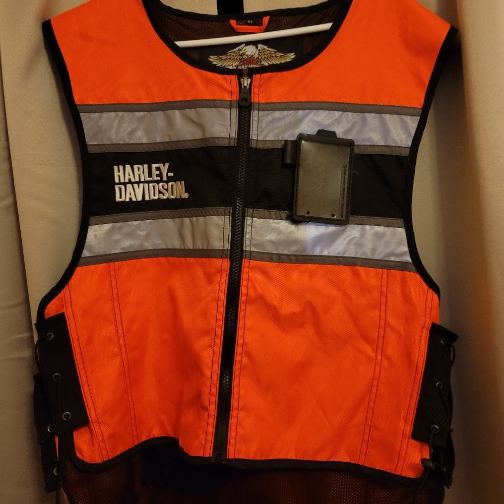 Harley-Davidson high visibility vest